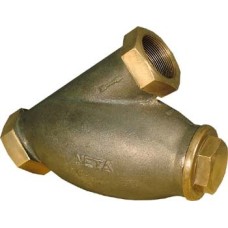 GM Strainer Y Type Bronze Body Screwed SS Working Parts (RMW)